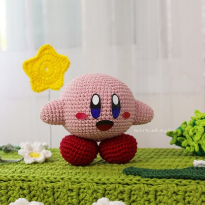 Pink Star Hero Crochet Pattern – Cute Amigurumi PDF for Beginners