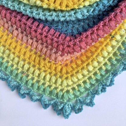 Spring Me Forward Triangle Scarf