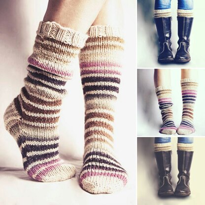 Beauteous Boot Socks