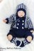 Knitting Pattern boys set UK & USA Tersm #322