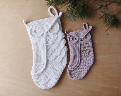 Athena Owl Stocking