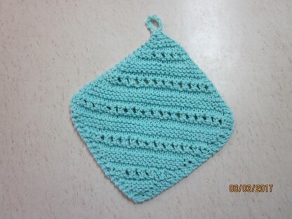 Bernat Dishcloth with Eyelets