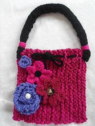 940- Fuschia Purse bag