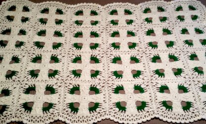 Celtic Cross Afghan