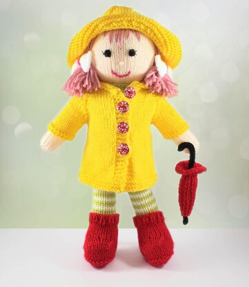 Emily doll knitting pattern 19021