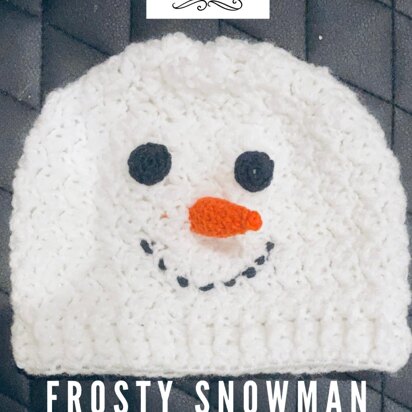 Frosty Snowman Hat