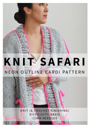 Neon Outline Cardi