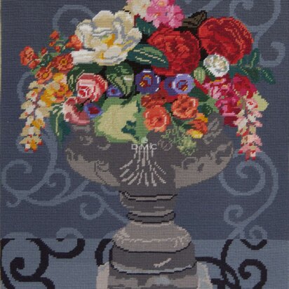 DMC Abundant Bouquet Tapestry Canvas - 45 x 55cm