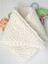 Baby Blanket. Super Chunky Knitting Pattern