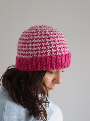 Houndstooth Hat