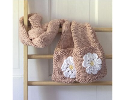 Flower Pocket Scarf