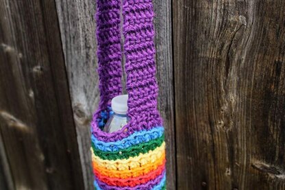 Rainbow Water Bottle Holder