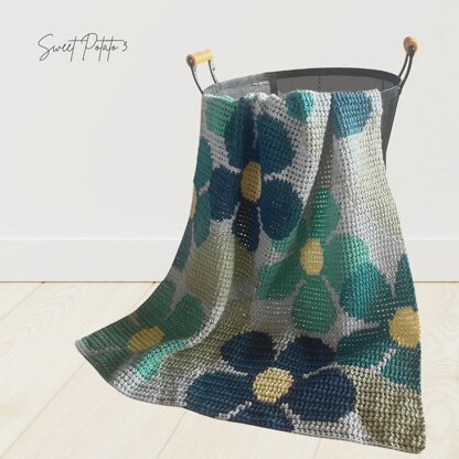 Forget Me Knot Baby Blanket