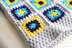 Taurari crochet granny square blanket by Yaarnen