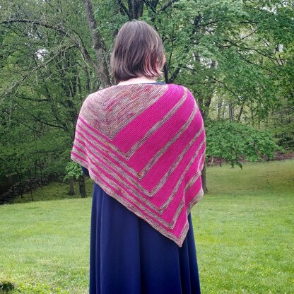 Laser Tag Shawl