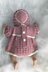 Romper Suit and Bonnet (34) to fit Doll or Baby