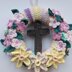 Easter Cross Wreath