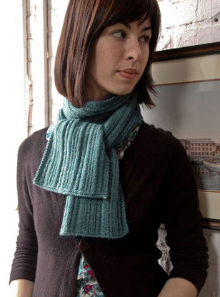 Piece Scarf in Berroco Ultra Alpaca Light DK