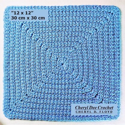 Veritable Fortress Super Solid Crochet Square
