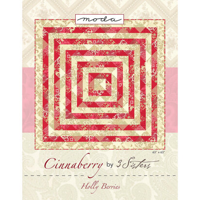 Moda Fabrics Holly Berries Quilt - Downloadable PDF
