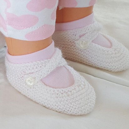 3ply baby shoes - Tania