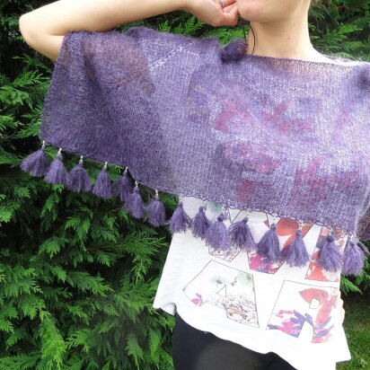 For a daughter - mini poncho