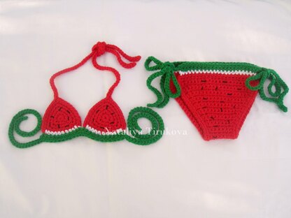 Watermelon Bikini Baby Set
