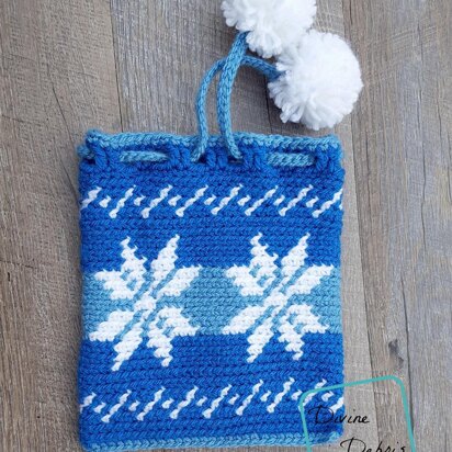 Dancing Snowflakes Gift Bag