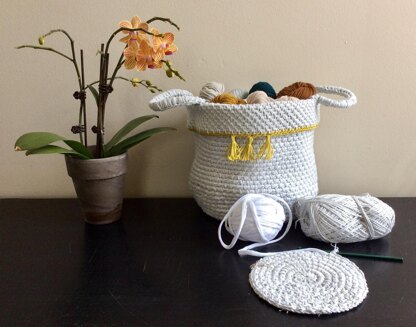 Up-cycled Basket