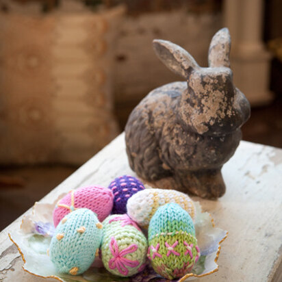 Cotton Supreme Easter Eggs in Universal Yarn Cotton Supreme