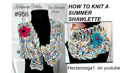 956-YT Easy Summer Shawlette