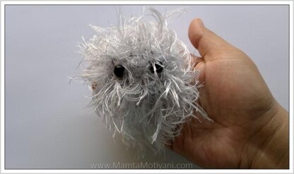 Crochet Fun Fuzzy Monster Pattern Amigurumi Toy