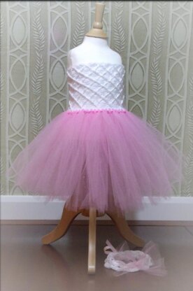 Tutu Tube Dress and Headband