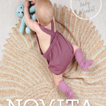Baby Merino Dream Blanket in Novita Baby Merino Dream - 20 - Downloadable PDF