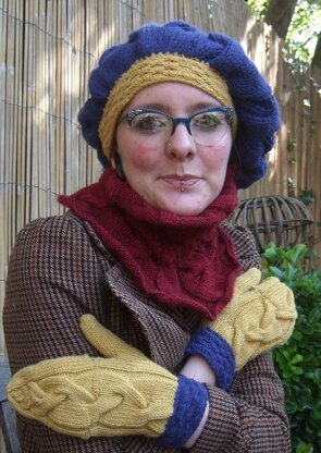 Winter Warmers Collection (beret, cowl & mittens)