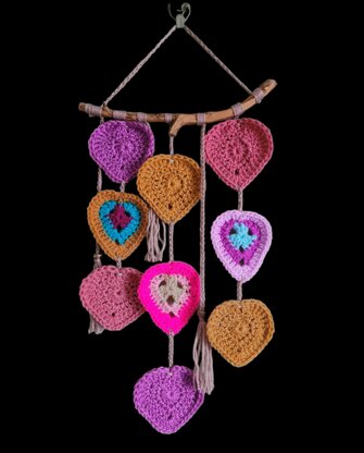 Boho Sweetheart Wall Hanging