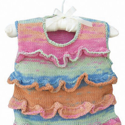Pinata Toddler Tank in Knit One Crochet Too Ty-Dy - 1586 - Downloadable PDF