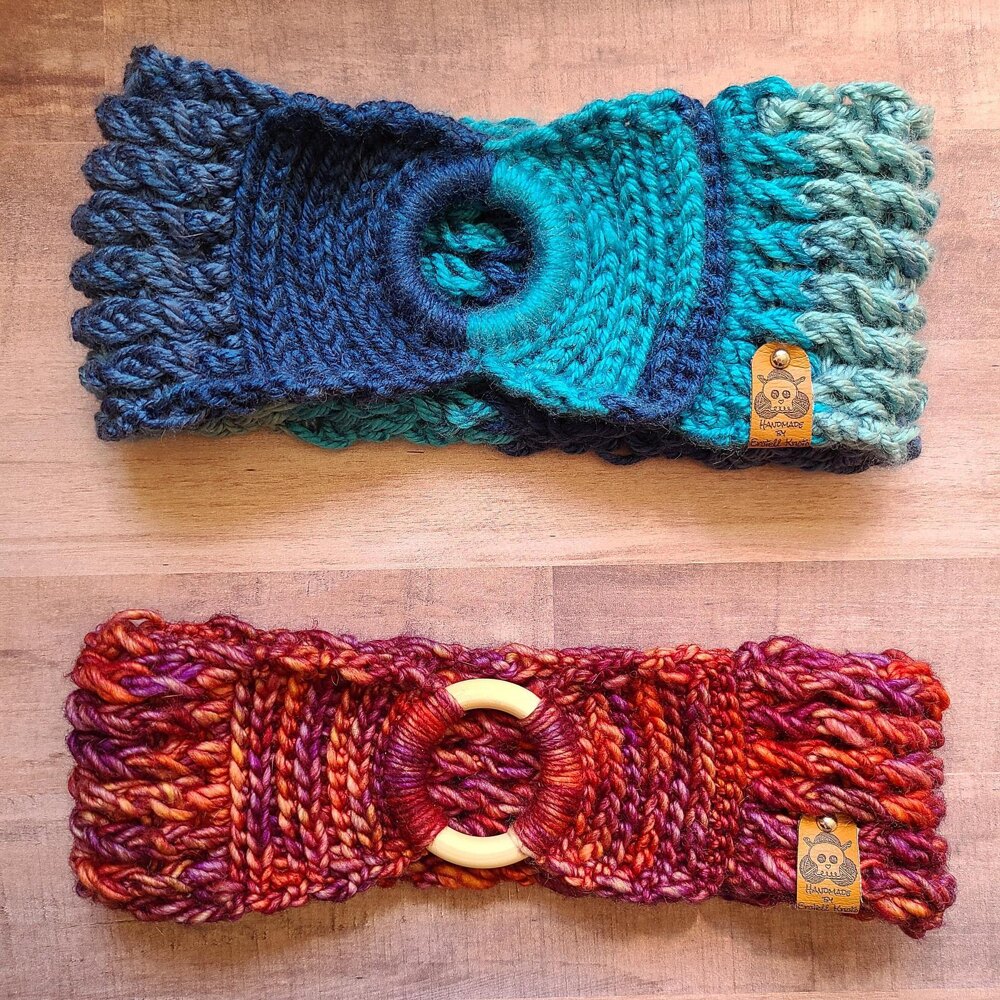 Beginner Braided Headband Knitting Pattern 