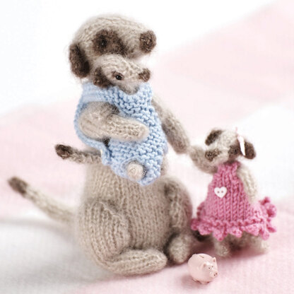 Knitted Meerkats