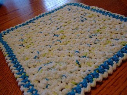 Corner 2 Corner Crochet Dishcloth