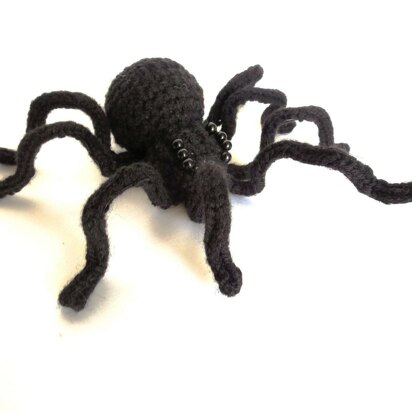 Black Widow/Black Spider Amigurumi Decoration