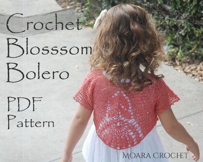 Blossom Crochet Bolero