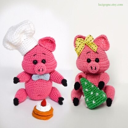 Piggy amigurumi crochet pattern