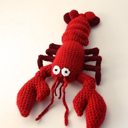 Red Lobster Crochet Pattern, Lobster Amigurumi Pattern