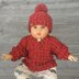 Berri Pullover Sweater and Hat Set