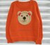 Bear Pom-Pom Pullover