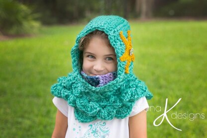 Mermaid Hooded Cowl