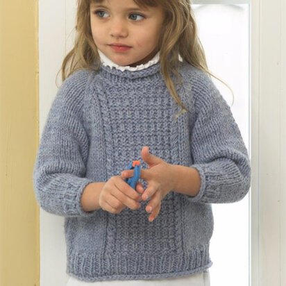 Plymouth Yarn 2721 Child's Aran Sweater PDF