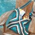 Mod Granny Square Beach Bag