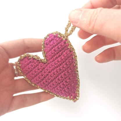 Love Heart Christmas Ornament